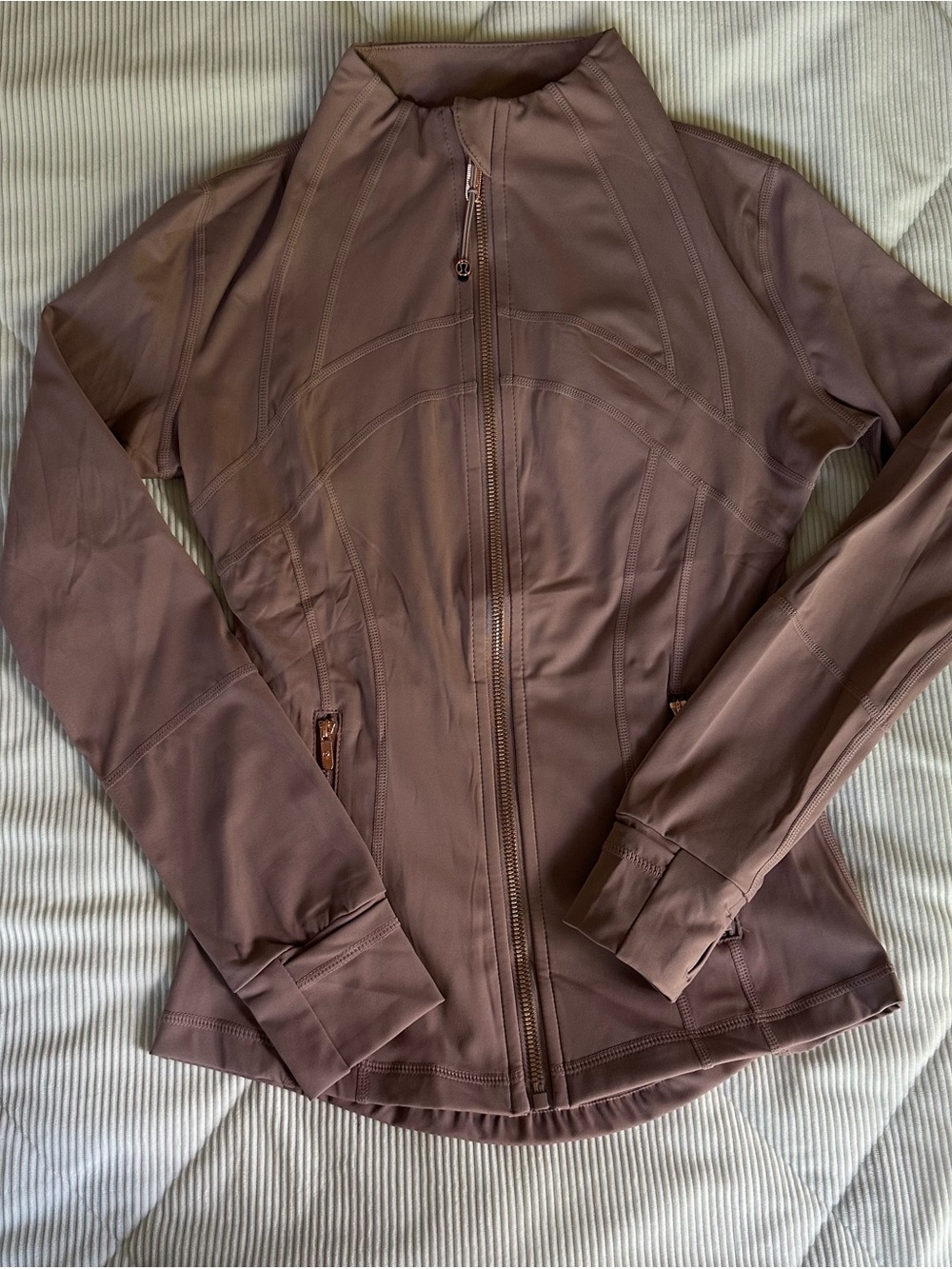 lululemon athletica Dusty Mauve Full-Zip Utility Jacket